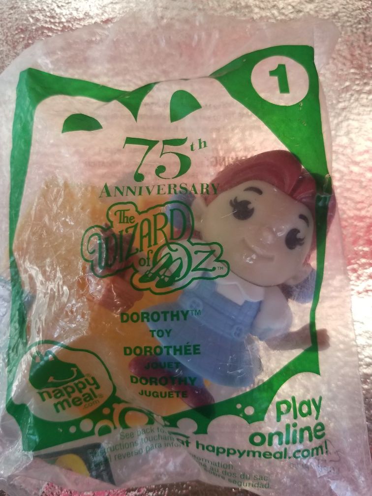 Dorothy Wizard of Oz McDonald's toy
