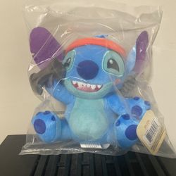 Disney Stitch That’s So Stitch Small 7-inch Plush with Barbell Stuffed Animal, Soft Material, Kids Toys for Ages 2 Up by Just Play