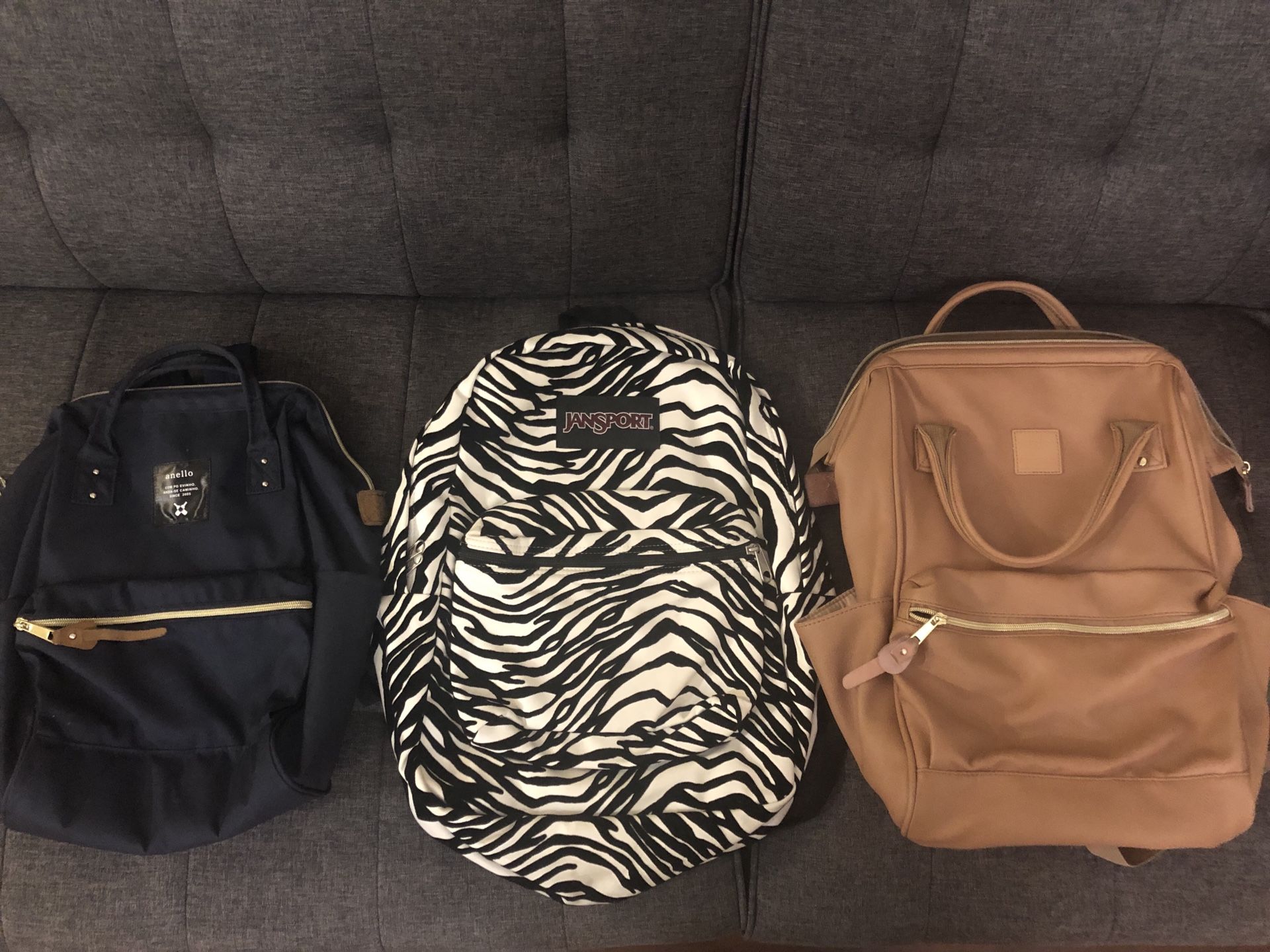 $15 each! Anello/ Jansport Backpack