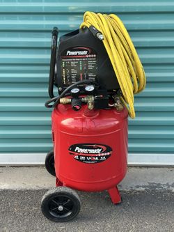 #2757 Powermate 10 Gallon 125 PSI Portable Air Compressor