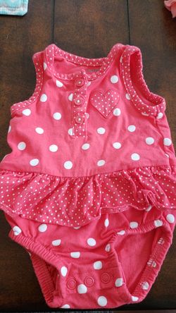 Newborn girl onesie