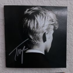 Troye Sivan Signed Sheet + CD