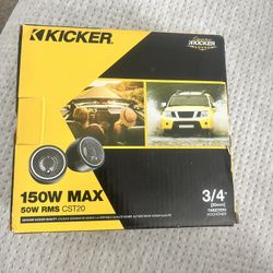 ‼️KICKER TWEETERS‼️