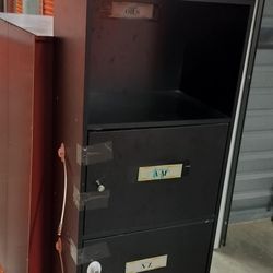 Lock away floor storage cabinet