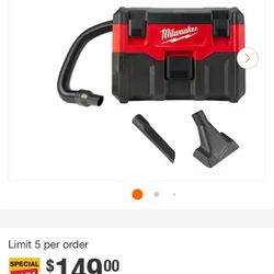 Milwaukee Vacuum 