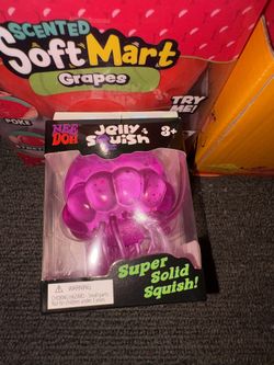 Purple Jelly Fish Squishies