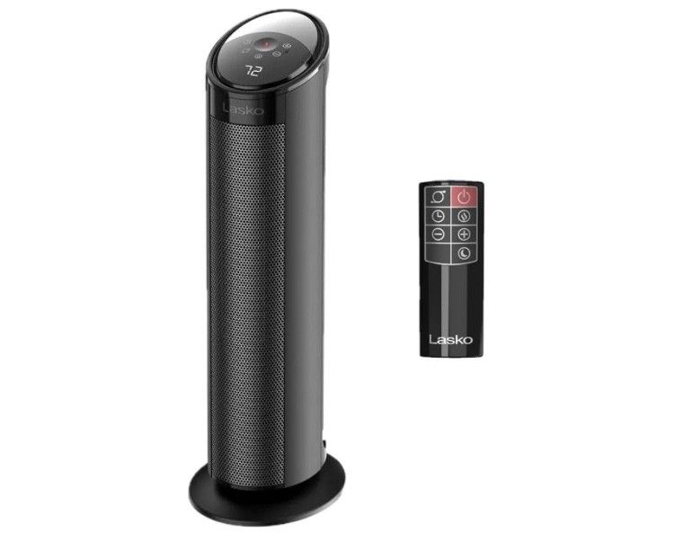 Lasko Ceramic Tower Heater with Remote Control