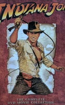 Indiana Jones The Complete DVD Movie Collection Boxed Set Three Films + Bonus