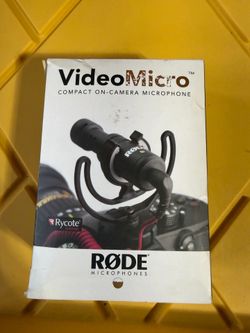 Rode VideoMicro Compact On-Camera Shotgun Microphone w/ Deadcat Wind