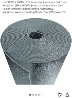 Foil foam insulation