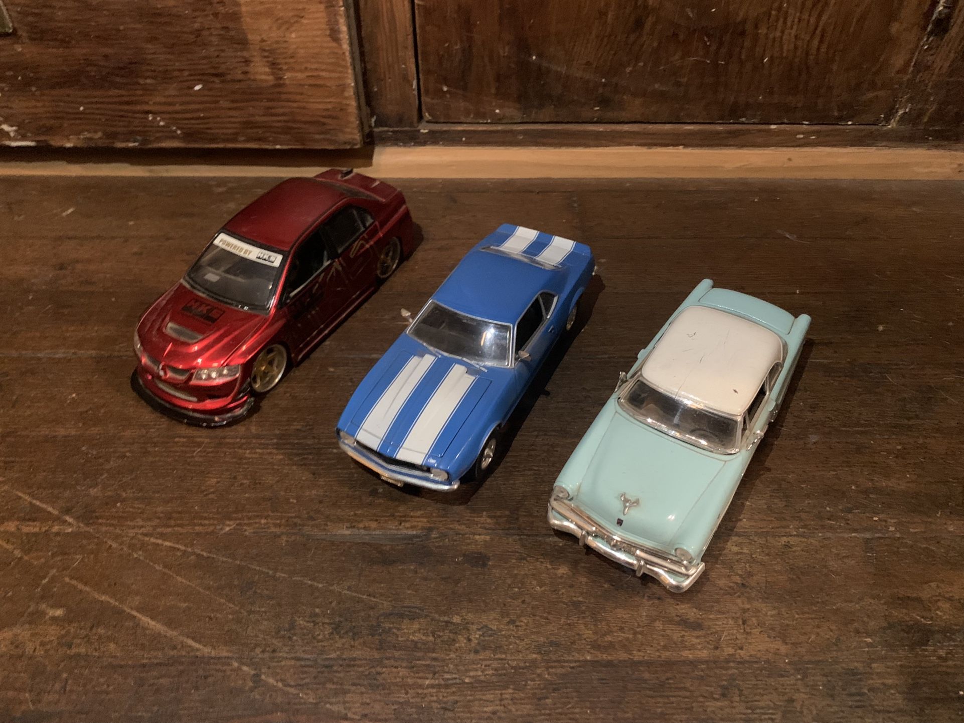 Die Cast Cars Ford Chevy Mitsubishi