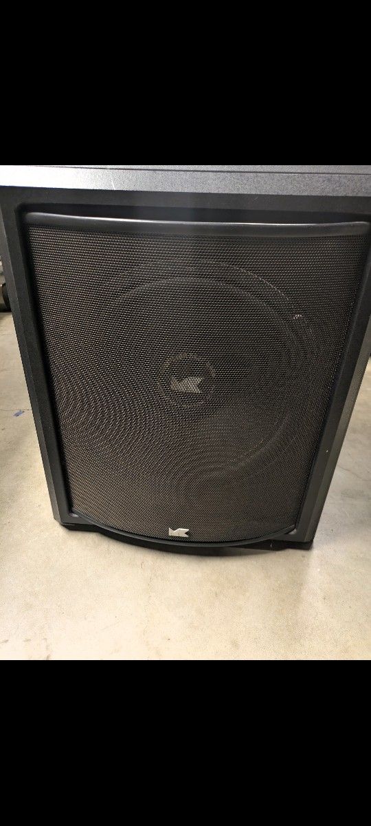 miller and kreisel v-1250 thx subwoofer