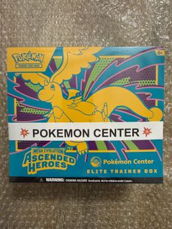 Pokemon TCG: New Ascended Heroes, Pokemon Center Exclusive ETB Sealed