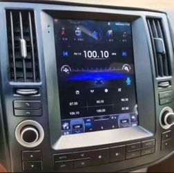 Infinti fx35 tesla type screen