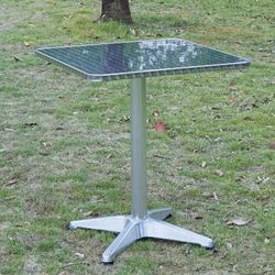 Commercial Stainless Steel Table 27.5in Square – Halloween Party, Restaurant Patio Dining