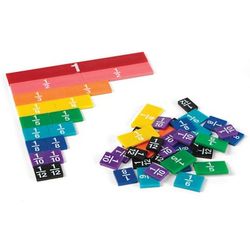 Rainbow Fraction Tiles