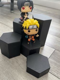 Naruto & Itachi Funko Pop Figures + 5 Display Boxes – Naruto Ship