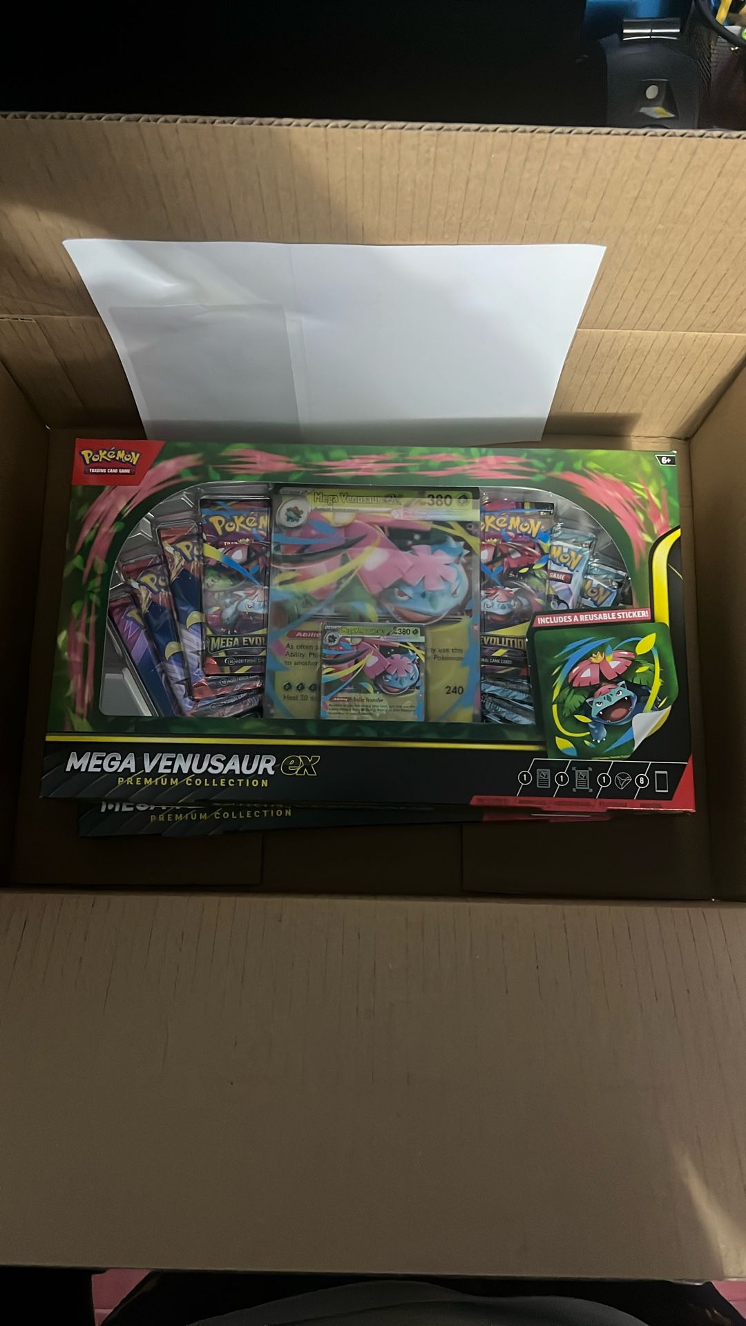 Pokemon Trading Card Game Mega Venusaur EX Premium Collection (in Hand)