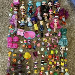 Lol Dolls, Shopkins,and More Toys
