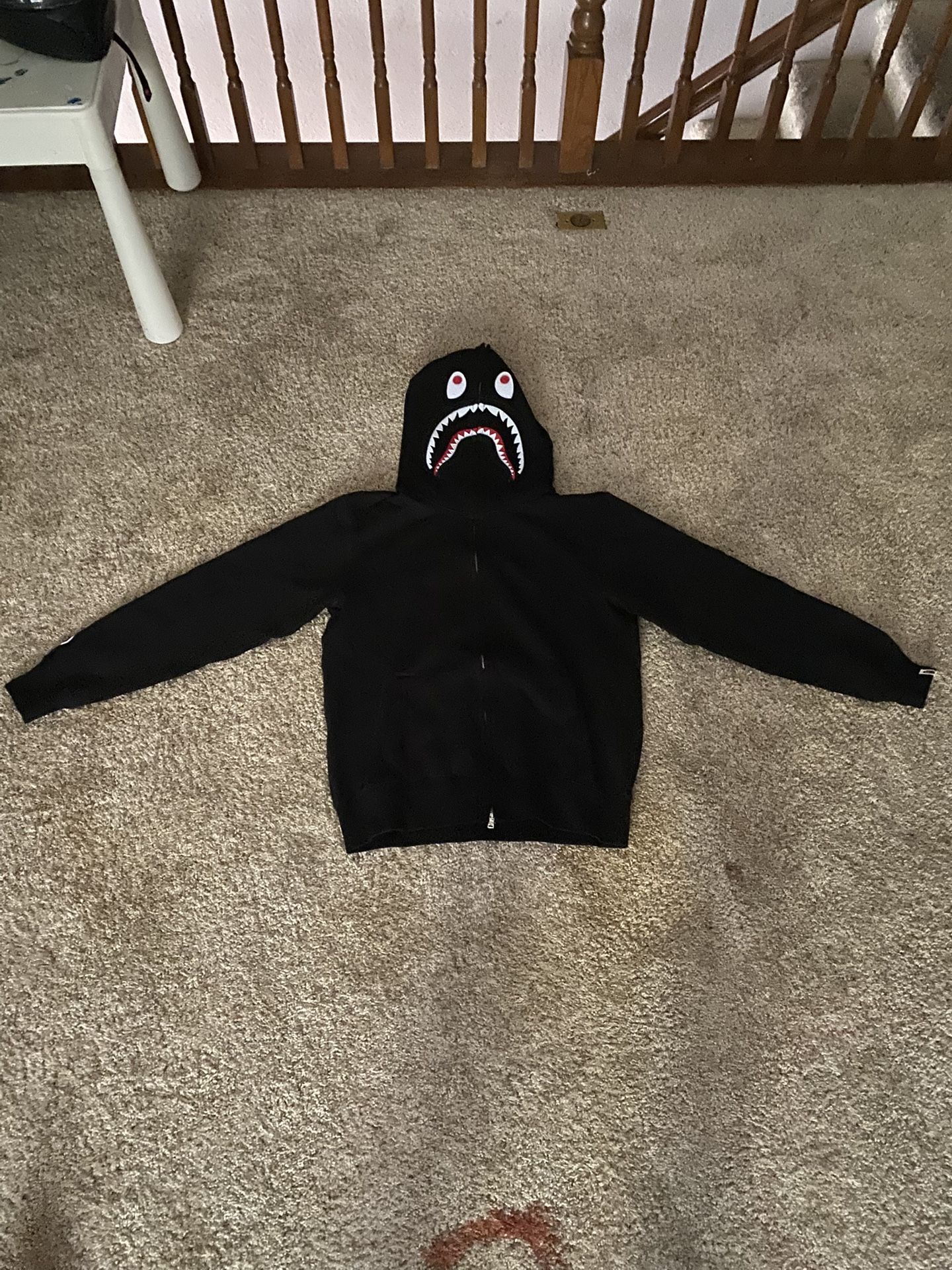 BAPE Shark Full Zip Hoodie(black)