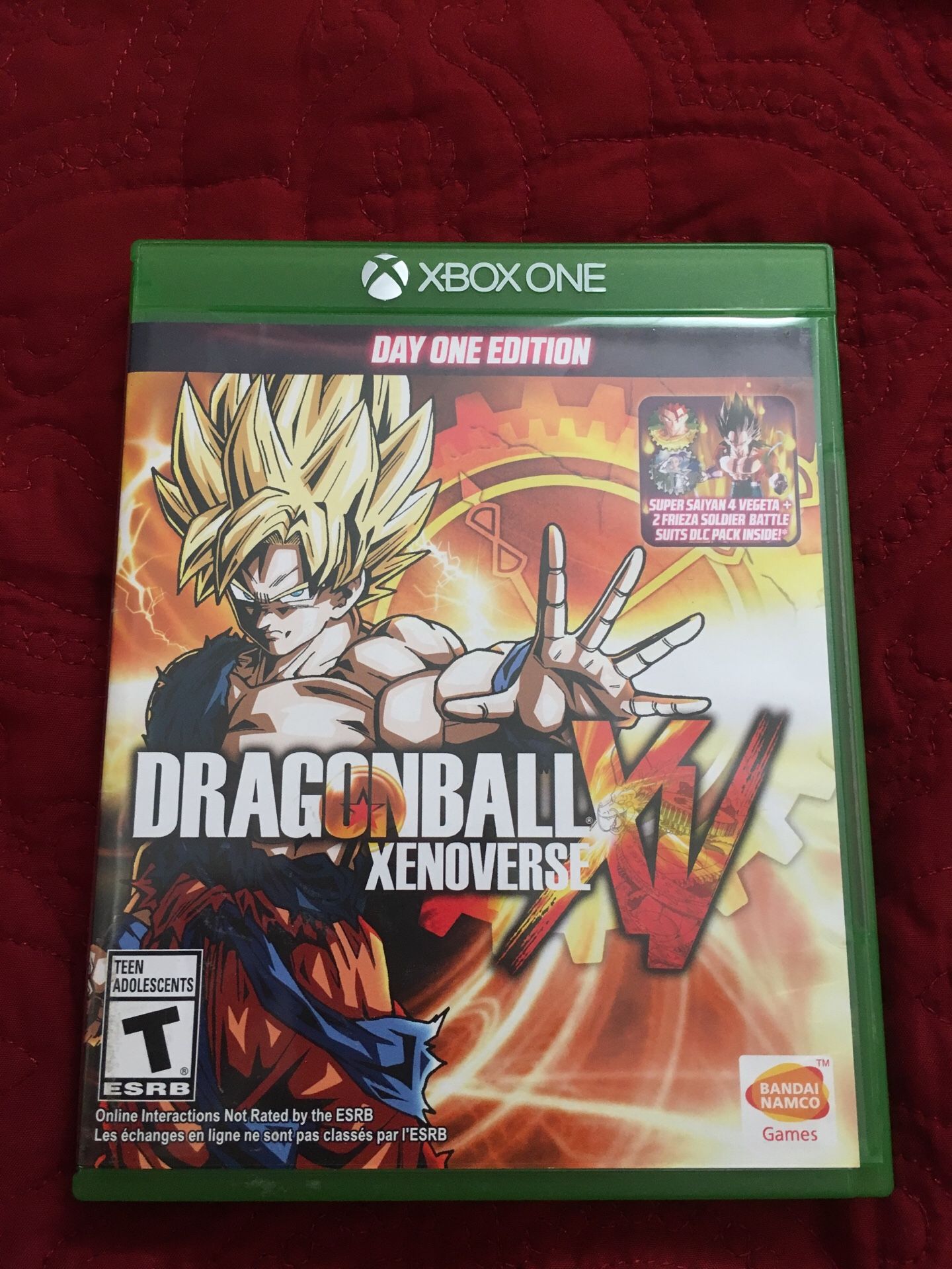 Dragonball xenoverse Xbox one