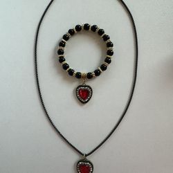 Necklace and Bracelet - Matching 