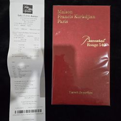 Baccarat Rouge 540 200ml 