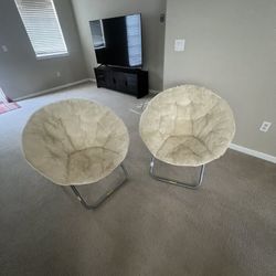 Foldable Saucer Moon Chair