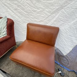 Genuine Leather Couch 