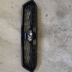 18-21 wrx/sti oem front grille