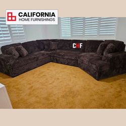 Modern U-Shaped Fabric Sectional Sofa w/ Pull-Out Bed, Storage & USB