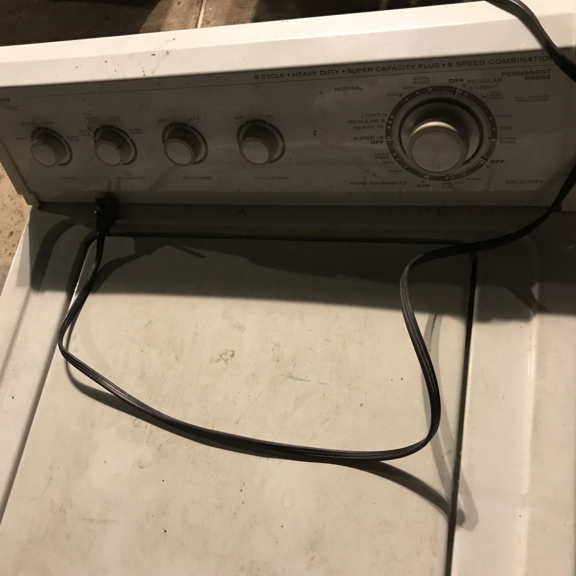 Whirlpool Washing Machine Free - For Parts - Does Not Spin