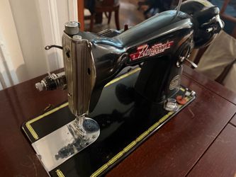 Fleetwood Vintage Black Sewing Machine