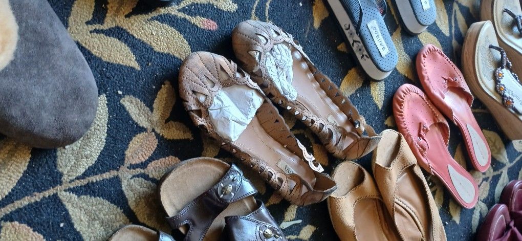 Flats Size 8 3 Pair