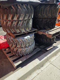 Equipment tires. / boom lift tires .