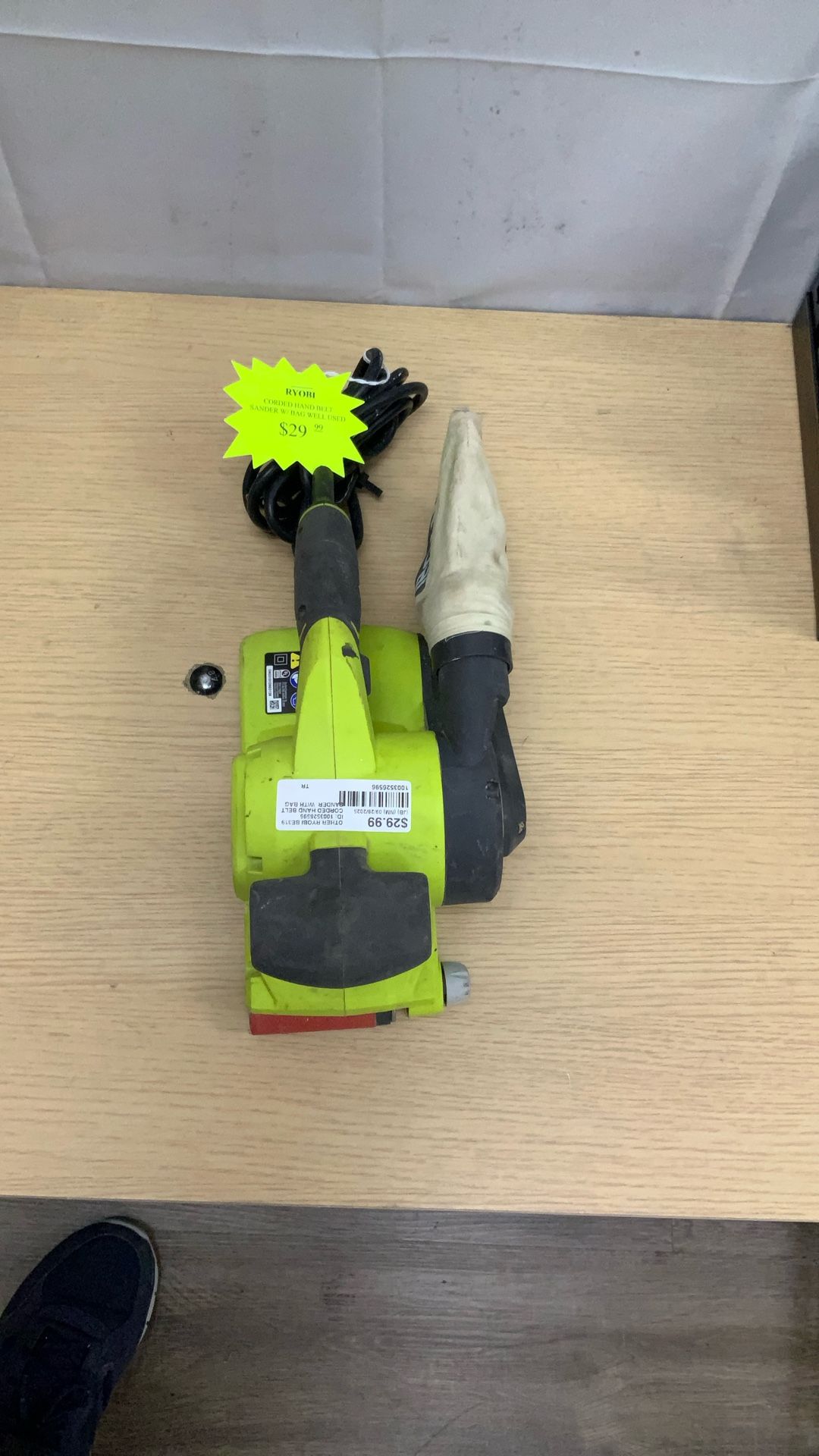 10035 Ryobi Belt Sander 26596