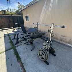 Home Gym Set For sale
