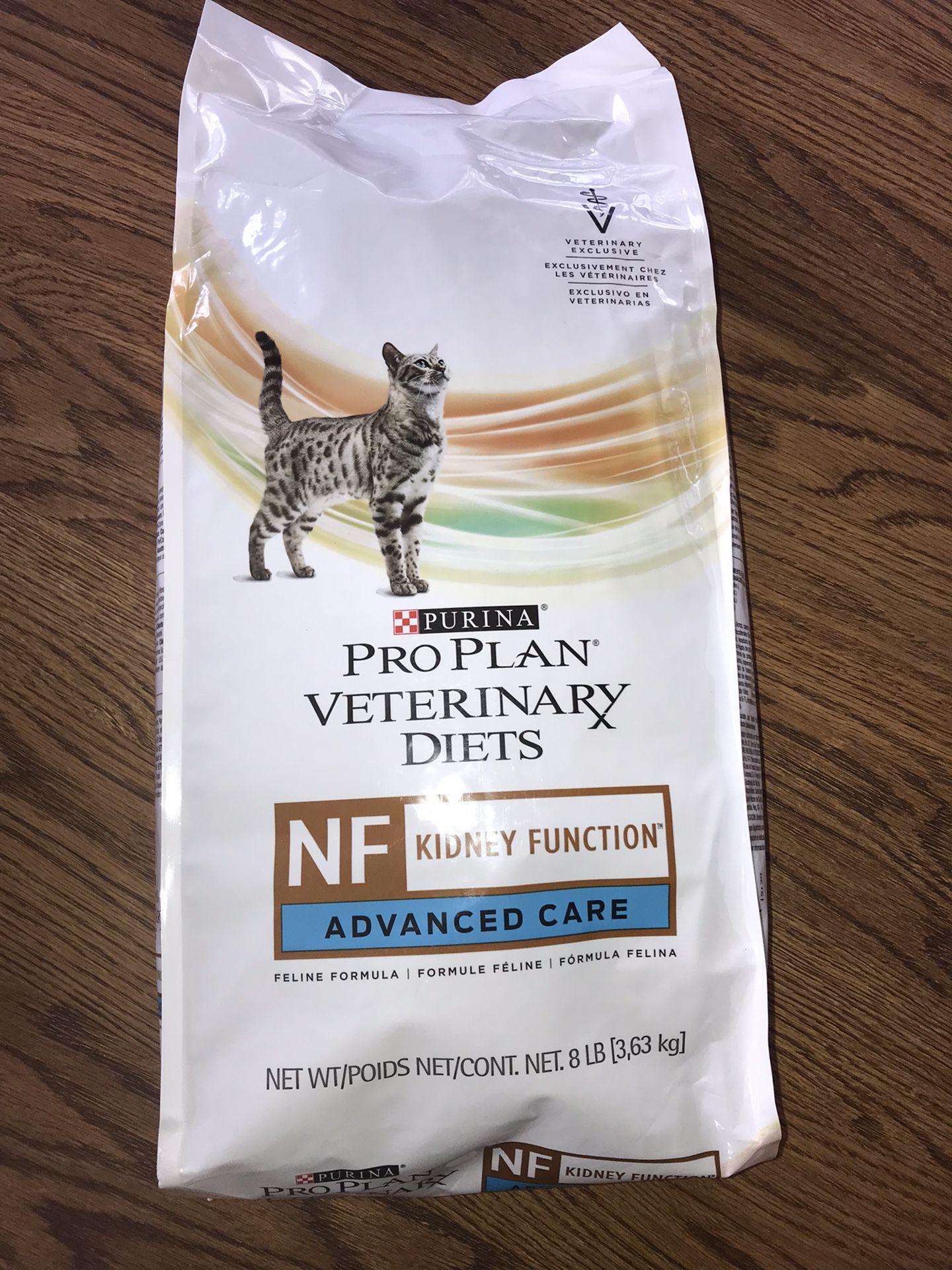 Purina Pro Plan Veterinary Diets NF Kidney Function Advanced Care, 8 Pound Bag