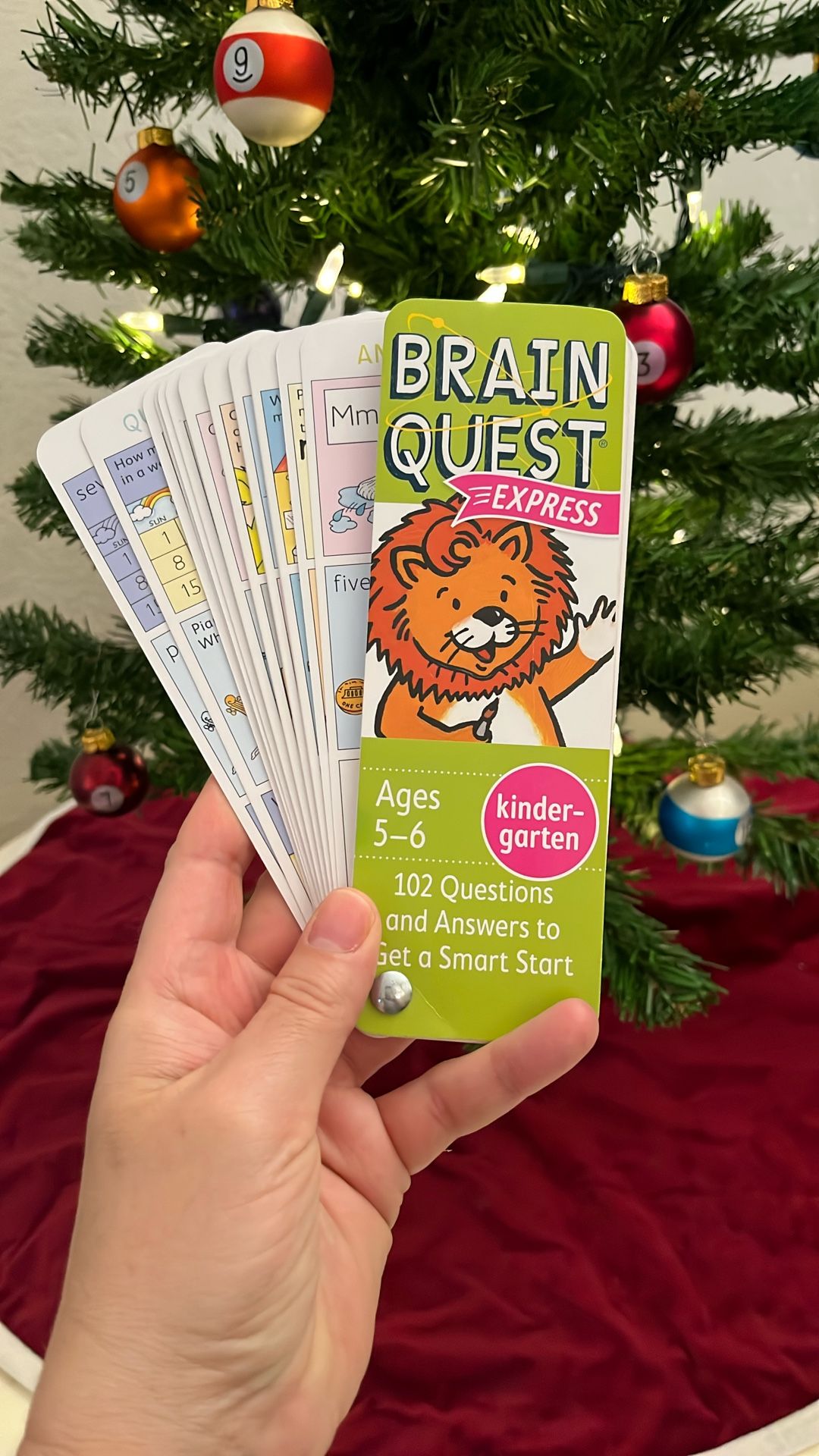 Brain quest express learning booklet for ages 5 to 6 kindergarten