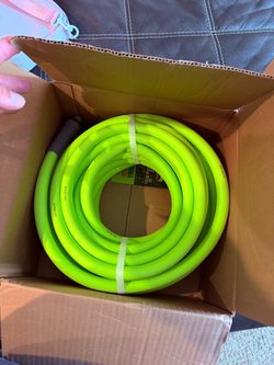 Flexzilla Garden Hose 5/8 in. x 50 ft., Lightweight All-Weather Water Hose, Durable and Flexible, Leak-Free Connections