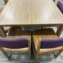 Real Wood! Conference Room Table -2