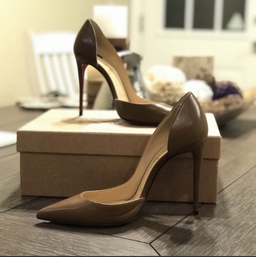 Brown Authentic Christian Louboutins