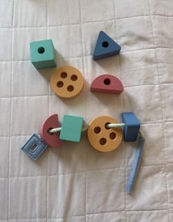 Wooden Lacing Toy