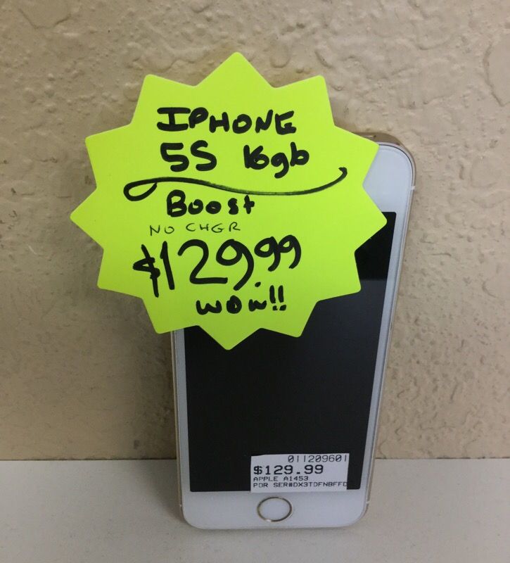 Iphone 5S 16gb Boost Mobile