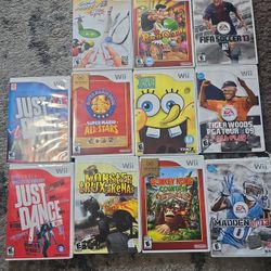 Wii Games And Accessories 