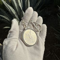 Centenario Plata 925 Llavero 