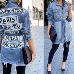 Denim blue Jean jacket
