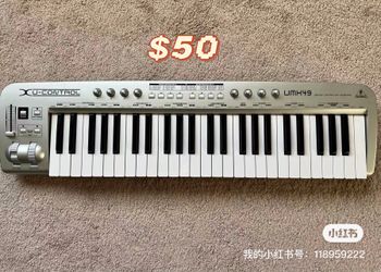 Behringer U-CONTROL UMX49 USB MIDI CONTROLLER 49KEYS 