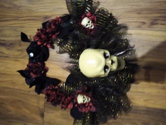 Halloween wreath