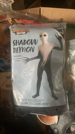 Halloween shadow demon costumer